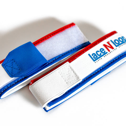 Patriotic Lace N Loop Straps (Pair) - Lace N Loop