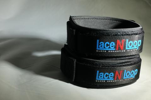  Lace N Loop Straps (Pair) (Black) : Sports & Outdoors