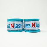 180 Inch Mexican Style Wrinkle Resistant Hand Wraps - Turquoise - Lace N Loop