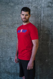 Red Unisex Lace N Loop T-Shirts